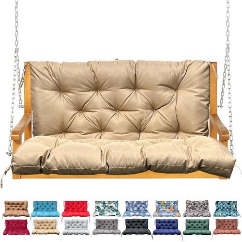 Khaki waterproof swing cushion - waterproof,