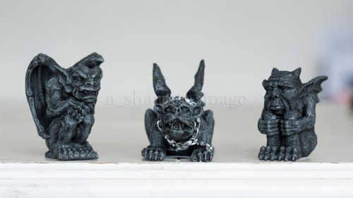 Mini gargoyle guardians triple - mini,