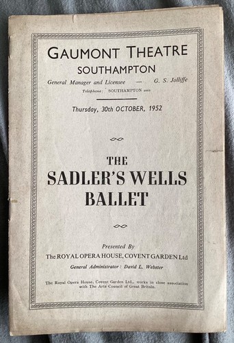 Sadlers wells ballet - wells,