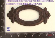 44m drop dial window clock - 44m,