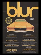BLUR UK Concert Tour 16" x 12"