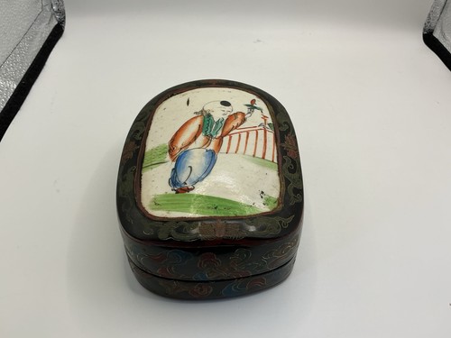 Lacquerware chinese shard hand - chinese,