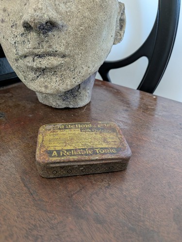 Antique vintage iron jelloids - iron,
