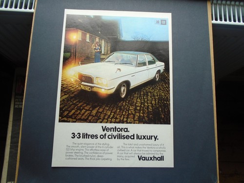 1960s vintage vauxhall - ad:, "vauxhall