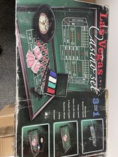 Las Vegas, Casino Set, Table Top 3in1