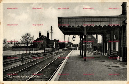 Elsenham railway station - railway, essex