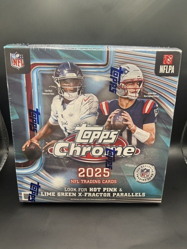 Topps chrome football nfl - topps, /