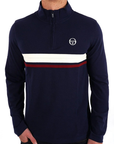 Sergio tacchini zip navy - 1/4,