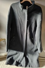 Ischiko Black Boiled Wool Coat