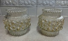 Pair Of Mid Century Glass