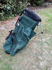 CLASSIC VINTAGE PING HOOFER GOLF STAND BAG. GREEN. FREE UK POST