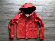 Hollister at Sea Fisherman RARE ALL WEATHER Waterproof rubber Surf Jacket Size S