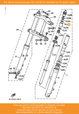 YAMAHA Washer, Spring Upper