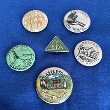 Vintage Youth Hostel Badges