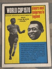 Anglo Confectionery WORLD CUP 1970 #38 PELE Brazil.