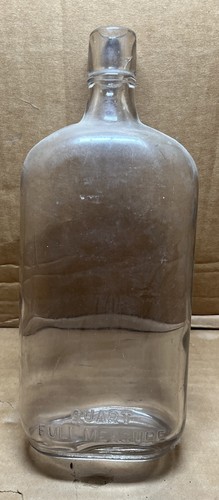 Vintage clear gas whiskey - clear,