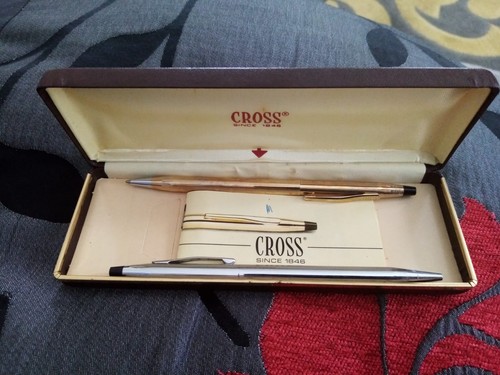 Vintage cross 10k karat roll - vintage,