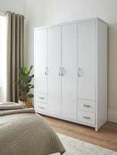 Ely 4 Door 4 Drawer Wardrobe