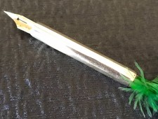 Sterling Silver & Feather Dip