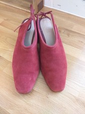 Cos  Red Leather/Suede Block