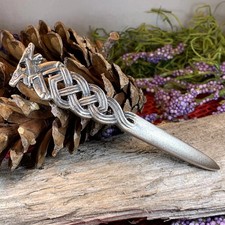 NEW SOLID PEWTER Celtic Double