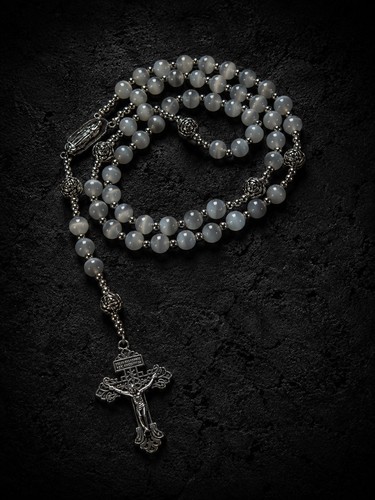 Rosary beads with cross high - beads,