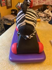 Little Tikes Soft Rocking Zebra Horse converts Sit & Ride Push Along Ride On Toy