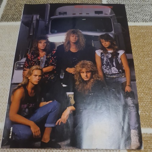 Vintage joey tempest europe - joey,