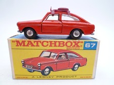 VINTAGE MATCHBOX LESNEY No.67b VOLKSWAGEN T3 1600 TL IN ORIGINAL BOX 1967