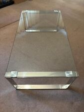 John Lewis Glass / chrome  Coffee Table Good Condition