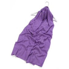 Pure Cashmere Pashmina Scarf Purple