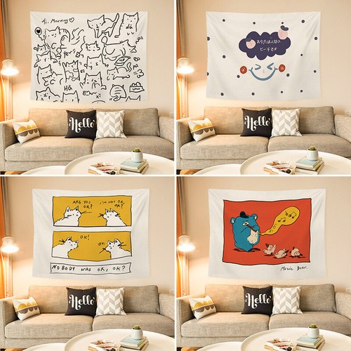 Cartoon background cloth - cartoon,