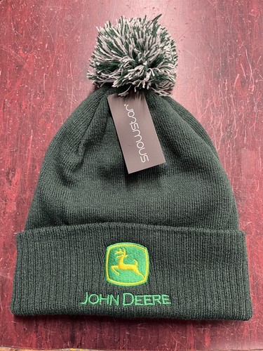 John deere bobble hat - deere,