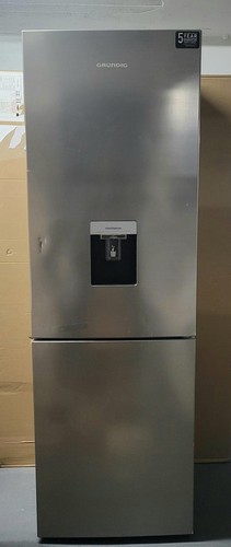 Fridge freezer grundig - fridge, silver