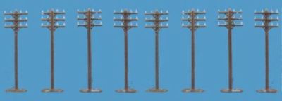 Telegraph poles model - telegraph,