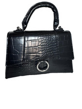 Aldo call it spring black croc