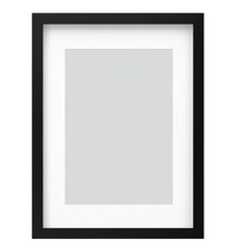 IKEA RÖDALM Black Photo Frame 30x40cm Wall Mount Picture Frame Home Decor UK
