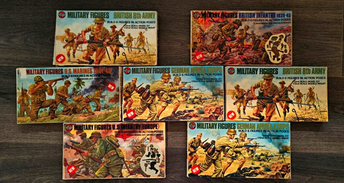 Airfix military figures - military,