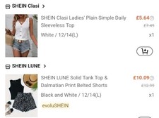 New,  Shein ladies Bundle of 4