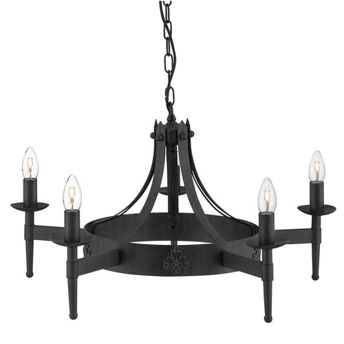Lights matt black wrought - lights,