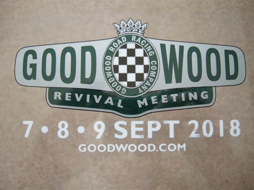 Goodwood revival 2018 sticker - 2018,