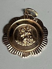 9ct ROSE GOLD ST.CHRISTOPHER