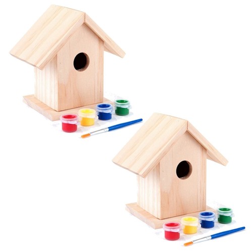 Paint your own wooden bird - your,