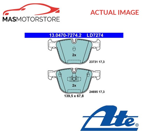 Brake pads set braking - brake,