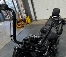 Wild 1 Chubby 14 Apes Motorcycle Handlebars Black Bars  Size 1”-1/4” plus extras