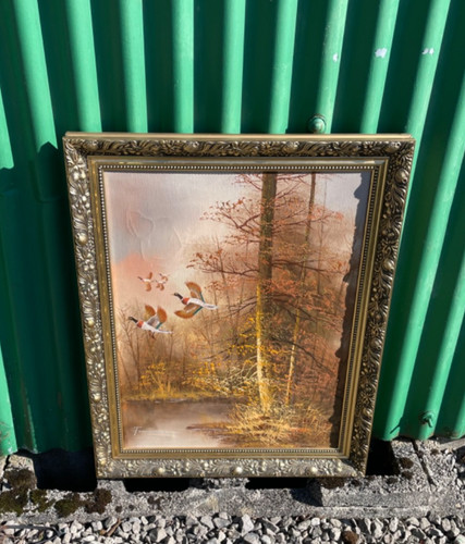 Original 1970s oil painting - original,