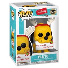 Pluto Christmas Funko POP Disney Holiday Collectible Vinyl Figure 64328