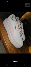 Never Worn - Pink & White Puma