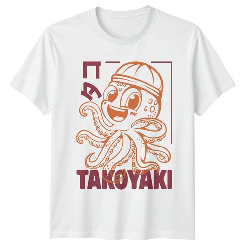 Tako takoyaki shirt kawaii - t-shirt,