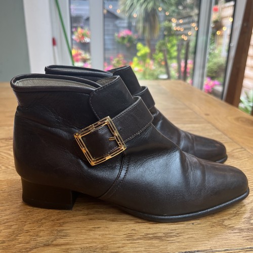 Bally brown ankle leather - bally,